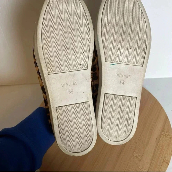 BIRDIES The Swift Leopard Calf Print Slide On Sneaker - Picture 11 of 12